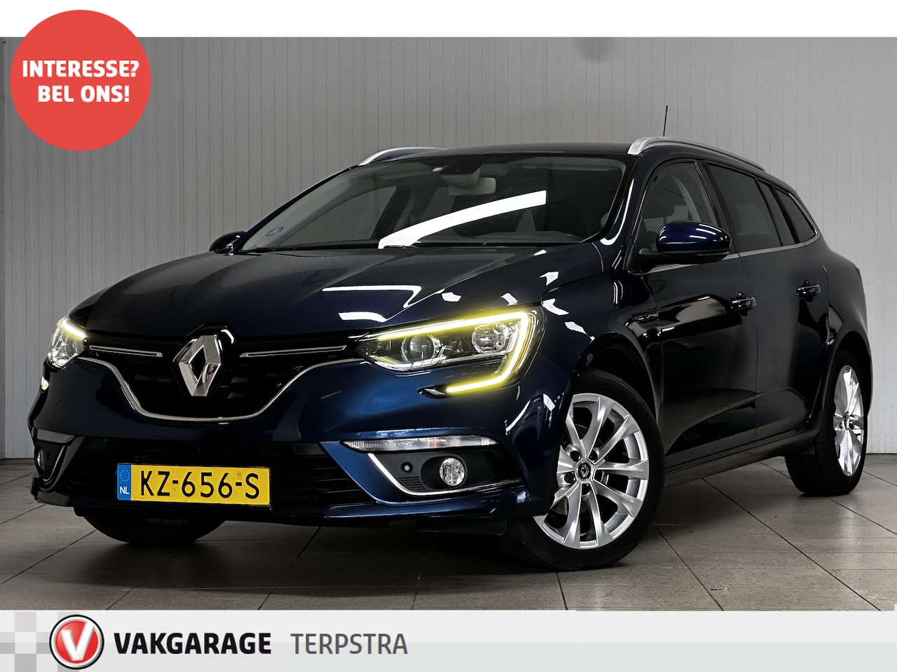 Renault Mégane Estate - 1.2 TCe Limited/ Trekhaak/ 17'' LMV/ Keyless/ PDC V+A/ DAB+/ Clima/ Cruise/ Elek. pakket/ - AutoWereld.nl