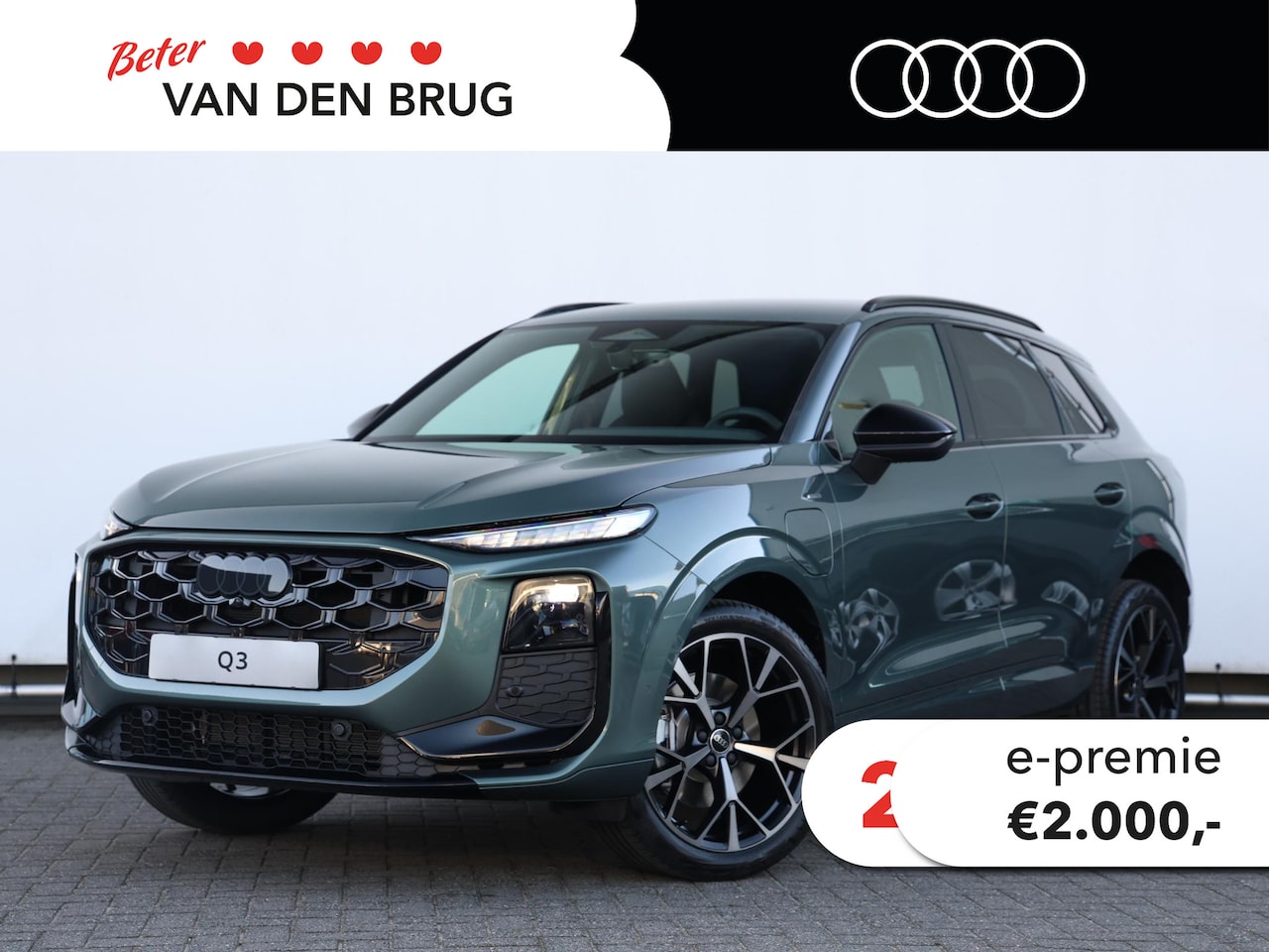 Audi Q3 - S edition e-hybrid 272 PK | Tech plus pakket | Optiek zwart | 20inch | - AutoWereld.nl