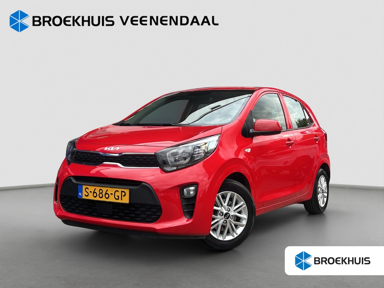Kia Picanto - 1.0 DPi DynamicLine CAMERA | AIRCO | CRUISE CONTROL | CARPLAY | DAB - AutoWereld.nl