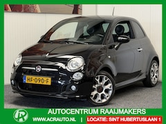 Fiat 500 - 500S 0.9 TWIN AIR TURBO DIGITAAL DASHBOARD HALF LEDER AIRCO BLUETOOTH TELEFOON RADIO/CD/MP
