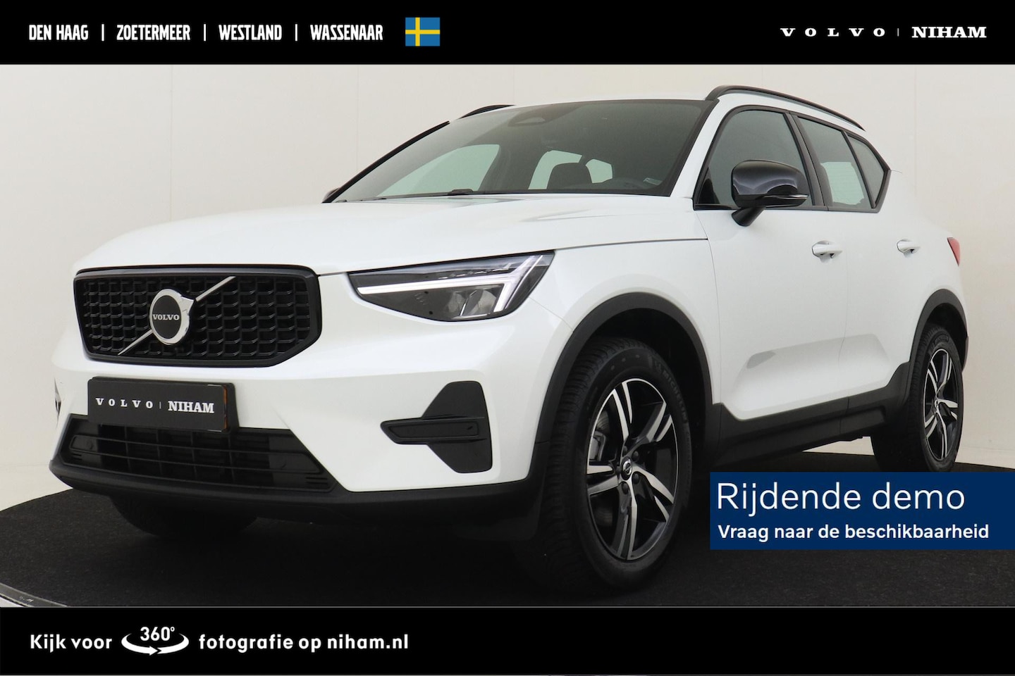 Volvo XC40 - B4 (M-HYBRID) PLUS DARK -CAMERA|ADAP.CRUISE|VERW.VOORRUIT|TREKHAAK|HARMAN/KARDON - AutoWereld.nl