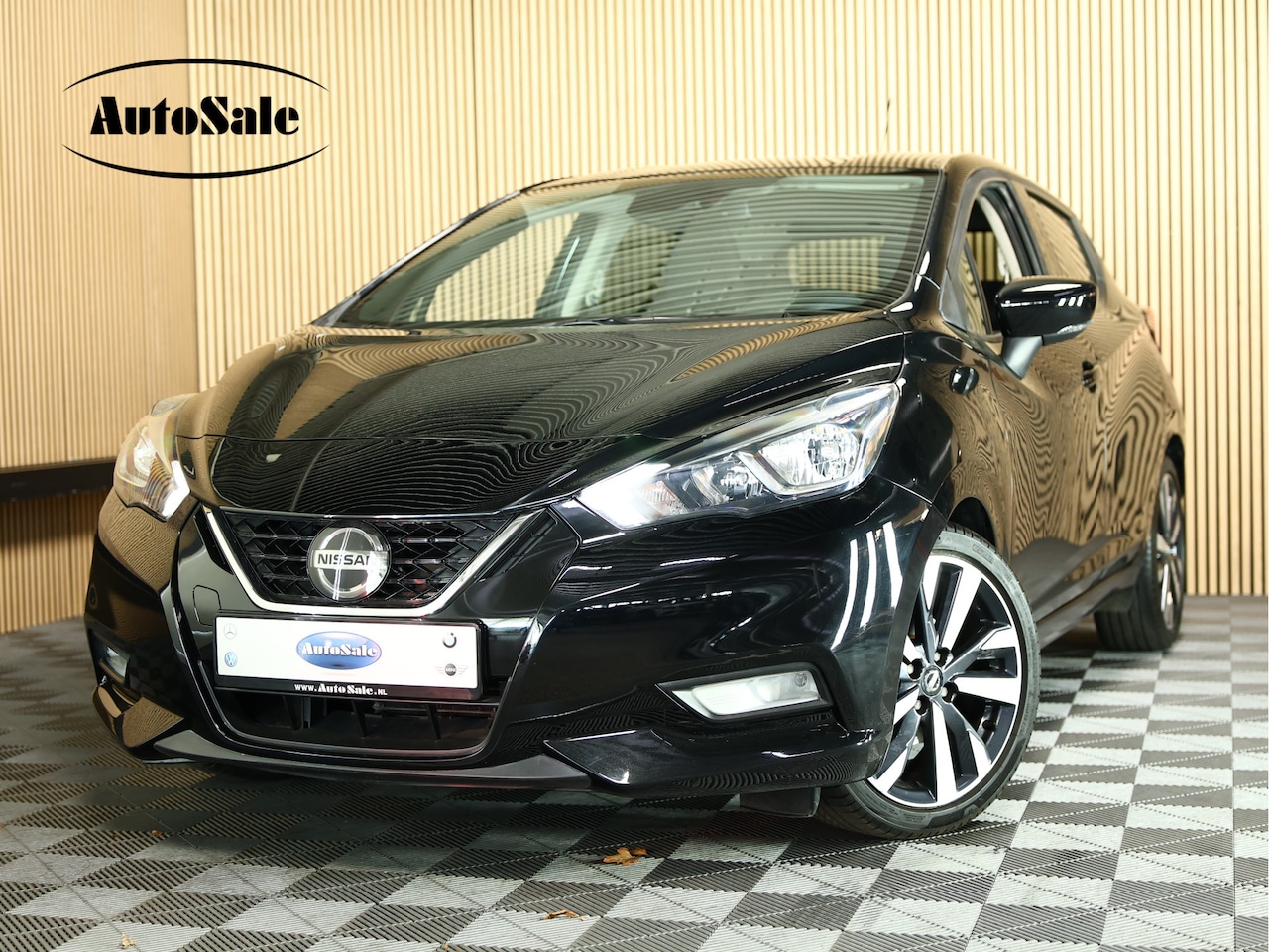 Nissan Micra - 1.0 IG-T AUTOM Tekna 52000 km CARPLAY NAVI CAMERA STOELVW "21 - AutoWereld.nl