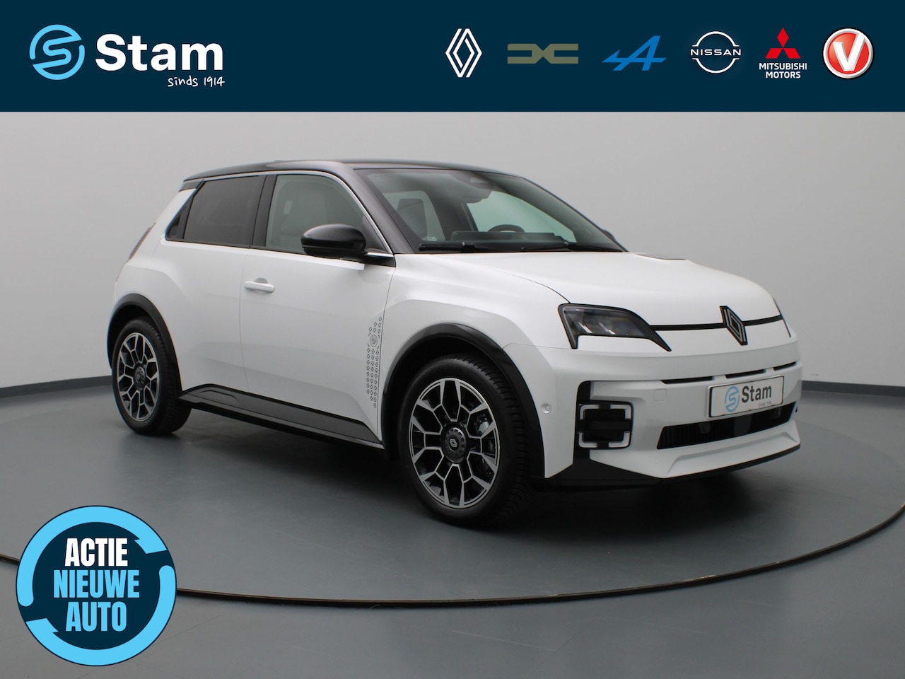 Renault 5 - comfort range Roland-Garros 52 kWh Camera | Climate | Navi | Stoel-/stuurverwarming - AutoWereld.nl