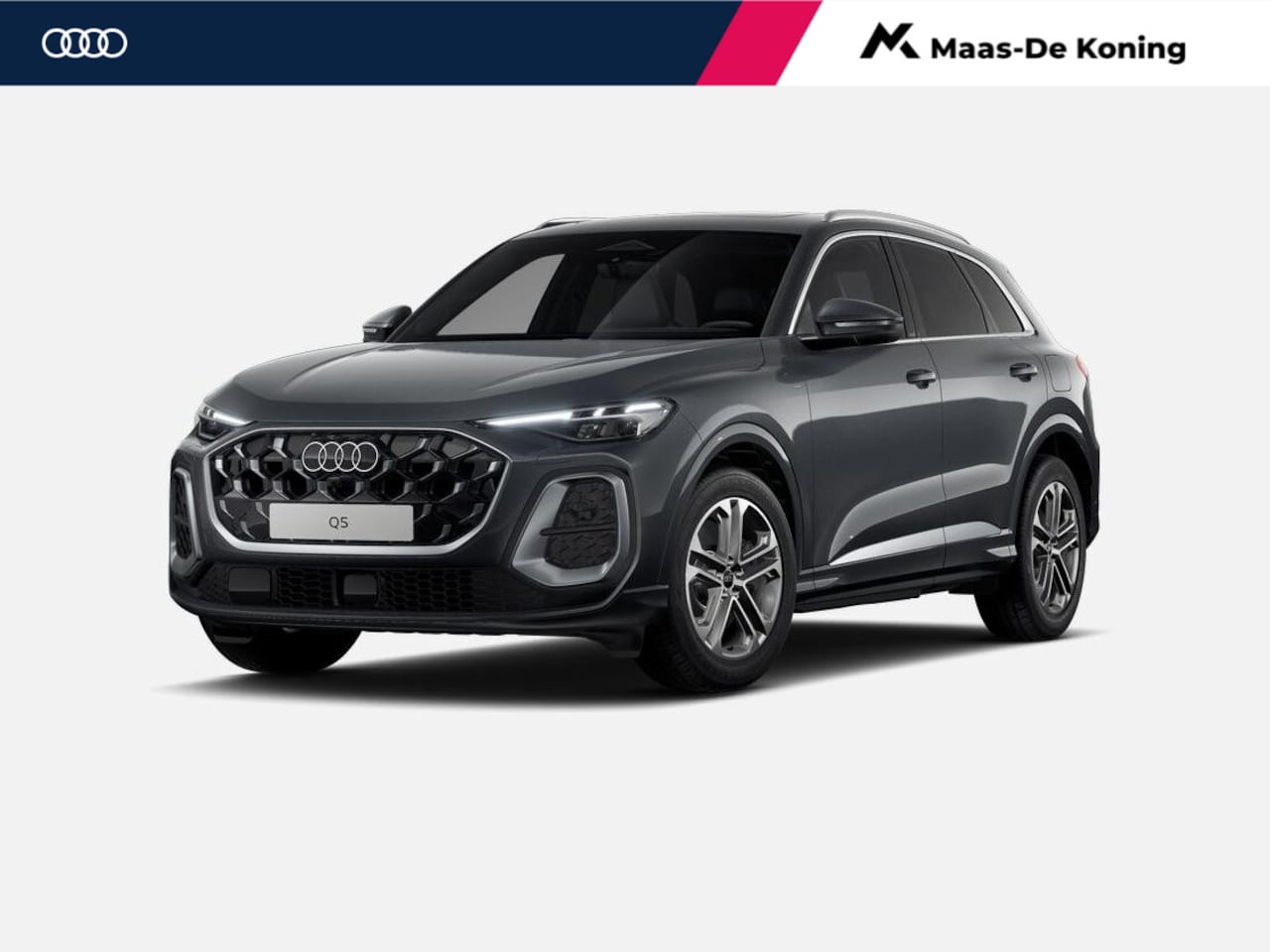Audi Q5 - 2.0 TFSI e-hybrid quattro S edition 299 PK · Tech plus · Glazen panoramadak · Trekhaak ele - AutoWereld.nl