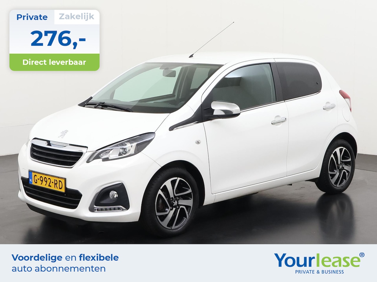 Peugeot 108 - 1.0 e-VTi Allure | All-in 276,- Private Lease | Direct uit voorraad - AutoWereld.nl