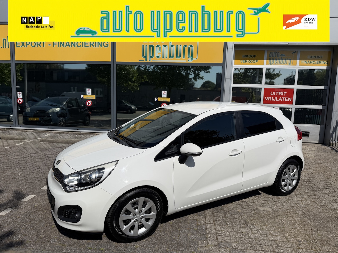 Kia Rio - 1.2 CVVT Plus Pack * 110.114 Km * Navi * Airco * Led Dagrijverlichting * - AutoWereld.nl