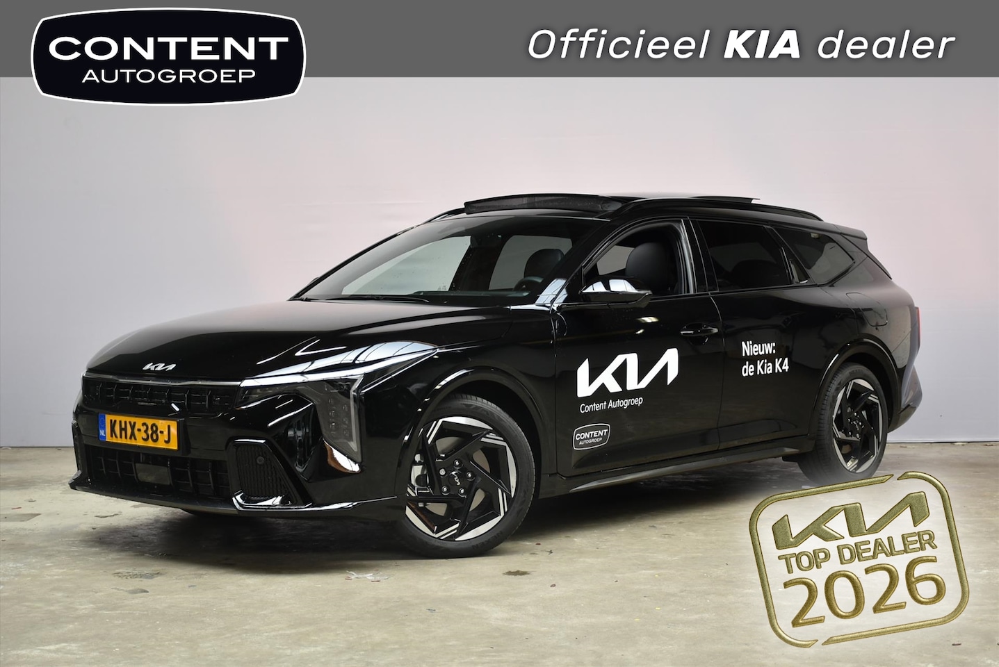 Kia K4 Sportswagon - 1.0 T-GDi MHEV 115pk DCT7 GT-Line Launch Edition (schuifdak) - AutoWereld.nl