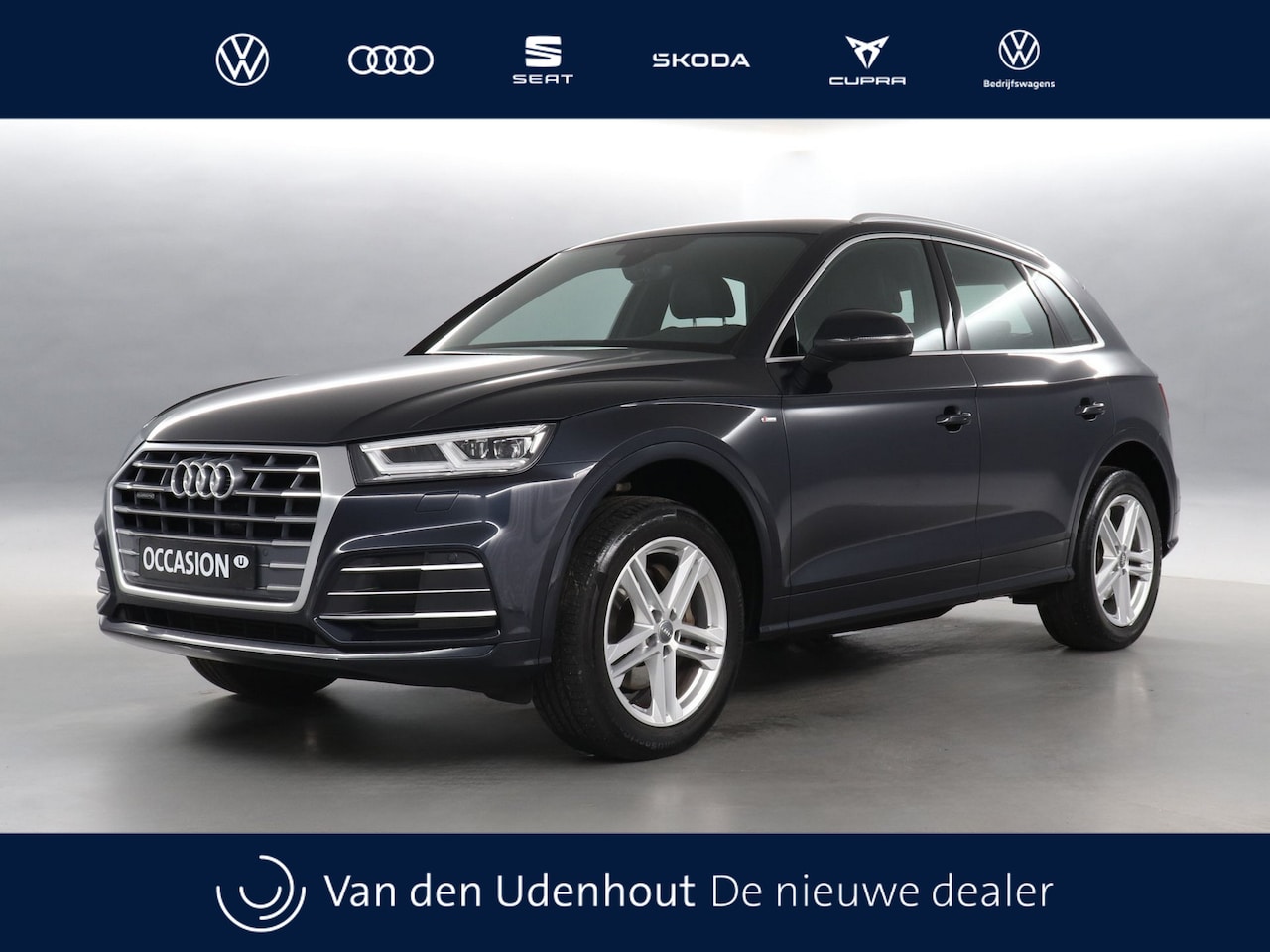 Audi Q5 - 2.0 TFSI 252pk Quattro Sport S Line Edition S-Tronic Matrix-LED / Navigatie / Camera / Bli - AutoWereld.nl