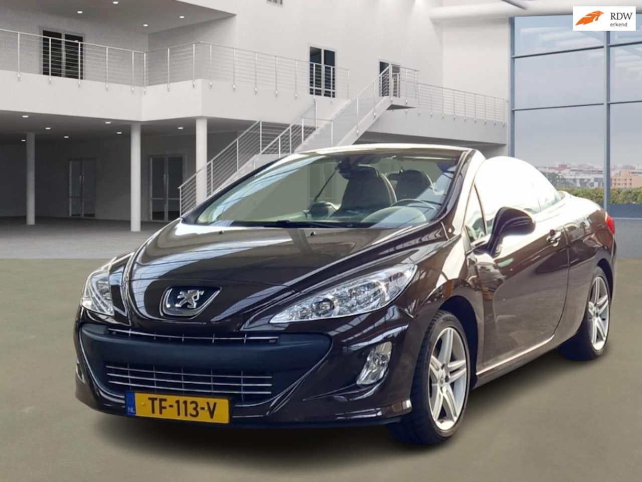 Peugeot 308 CC - 1.6 THP Noir & Blanc/HARDTOP/AIRCO/CRUISE/PARKEERSENS ACHTER - AutoWereld.nl