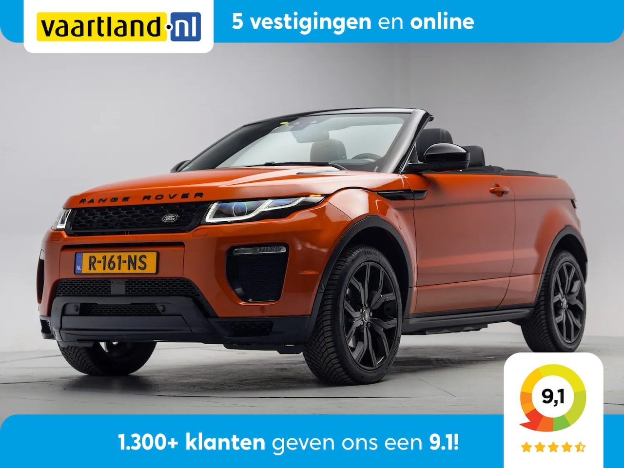 Land Rover Range Rover Evoque - Convertible 2.0 Si4 SE Dynamic Aut. [ Trekhaak Leder Navigatie Stoelverwarming Merdian Cam - AutoWereld.nl