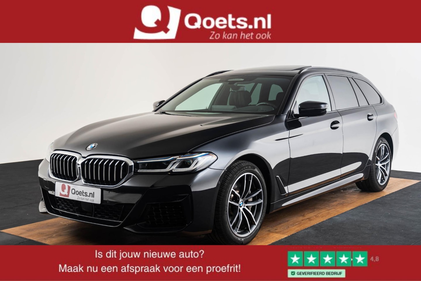 BMW 5-serie Touring - 530i High Executive M Sport - Panoramdak - Driving Assistant Professional - head up - Comf - AutoWereld.nl