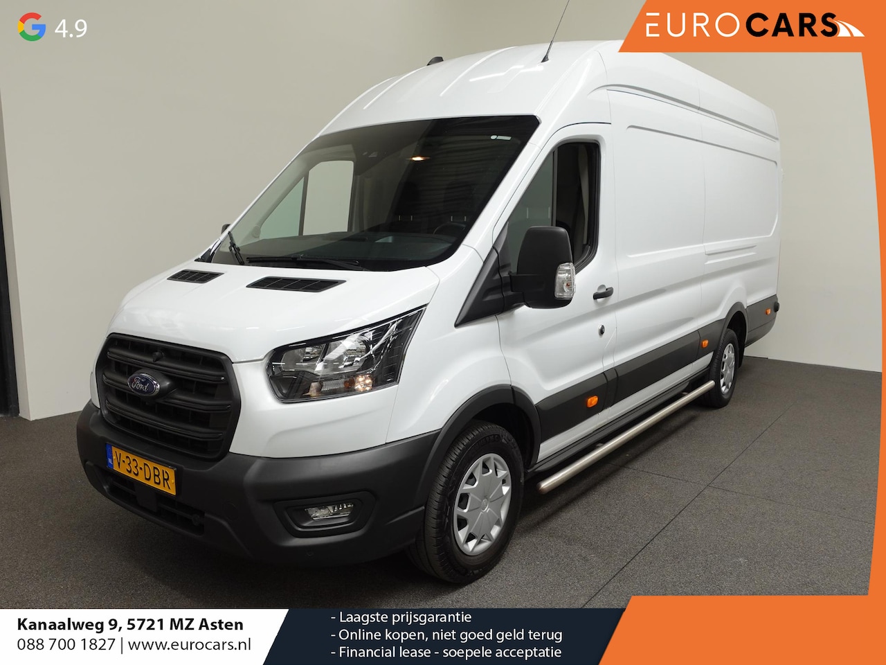 Ford Transit - 350 2.0 TDCI L4H3 Trend 165PK Airco Cruise Control Camera Lane assist - AutoWereld.nl