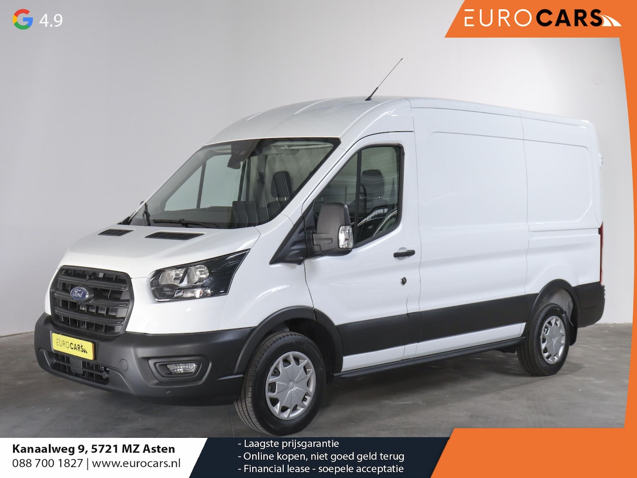 Ford Transit - 310 2.0 TDCI L2H2 Trend Automaat Airco Navi Bluetooth Camera Navi - AutoWereld.nl