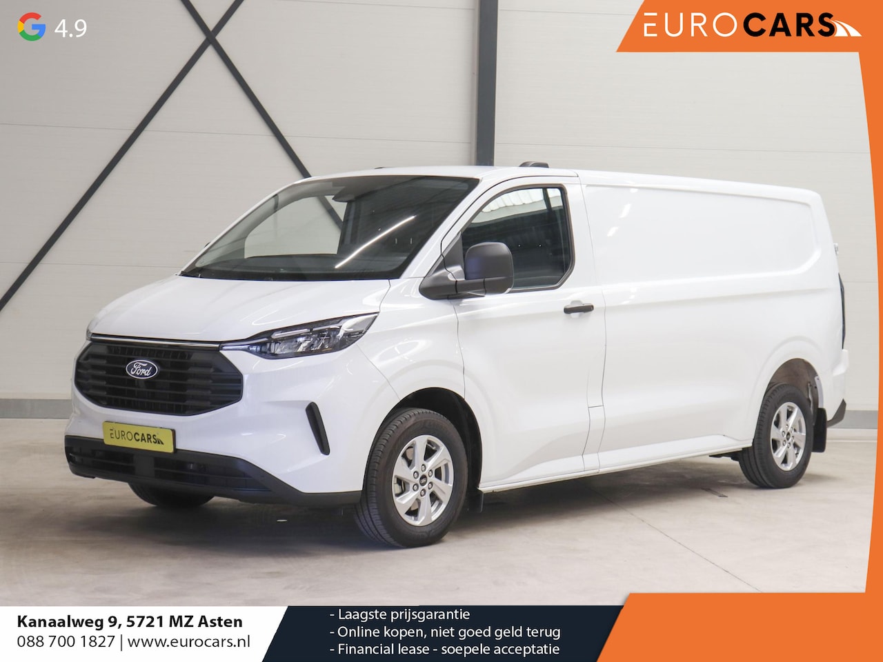 Ford Transit Custom - 280 2.0 TDCI L2H1 Trend NM Airco Cruise Navi PDC Camera Carplay - AutoWereld.nl