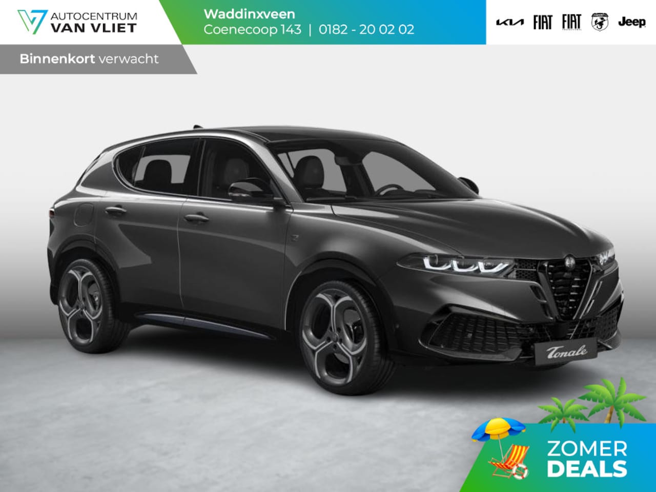 Alfa Romeo Tonale - 1.3 Ibrida Plug-In Q4 270pk AWD Ti | 20" | Technology Pack | Rosso Leather - AutoWereld.nl