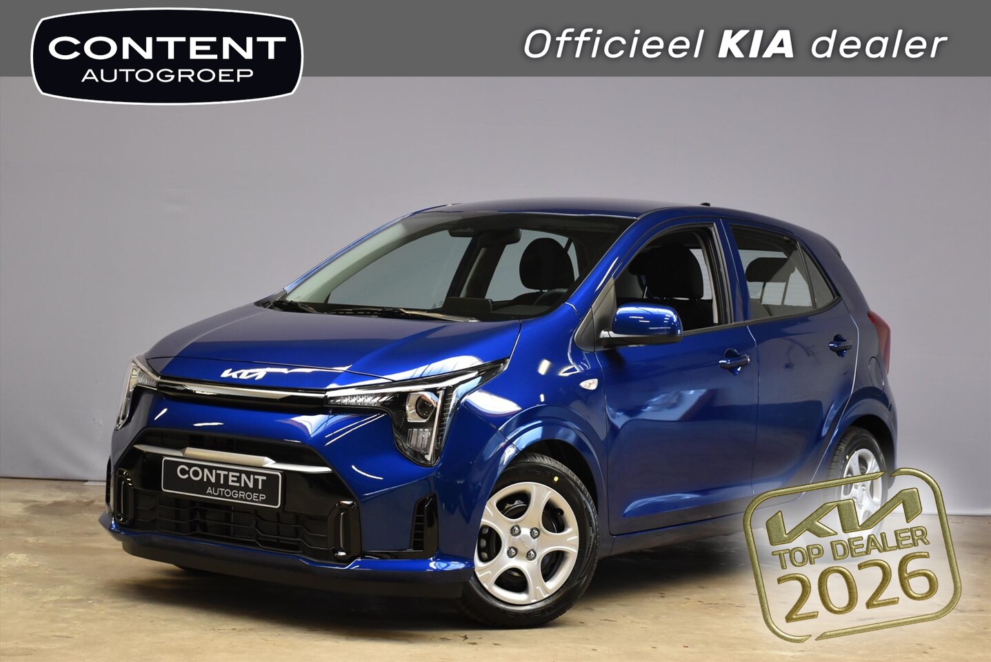 Kia Picanto - 1.0 DPi 68pk 4-zits DynamicLine LEVERBAAR - AutoWereld.nl