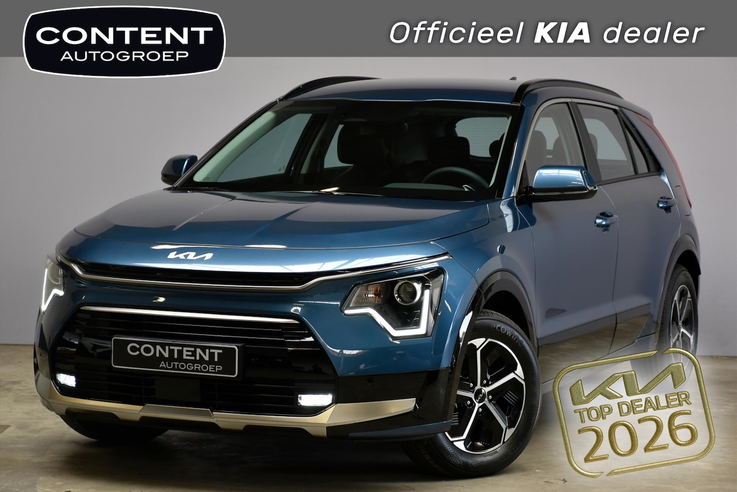 Kia Niro - 1.6 GDi Hybrid 138pk DCT6 DynamicLine NIEUW - SNEL LEVERBAAR - AutoWereld.nl
