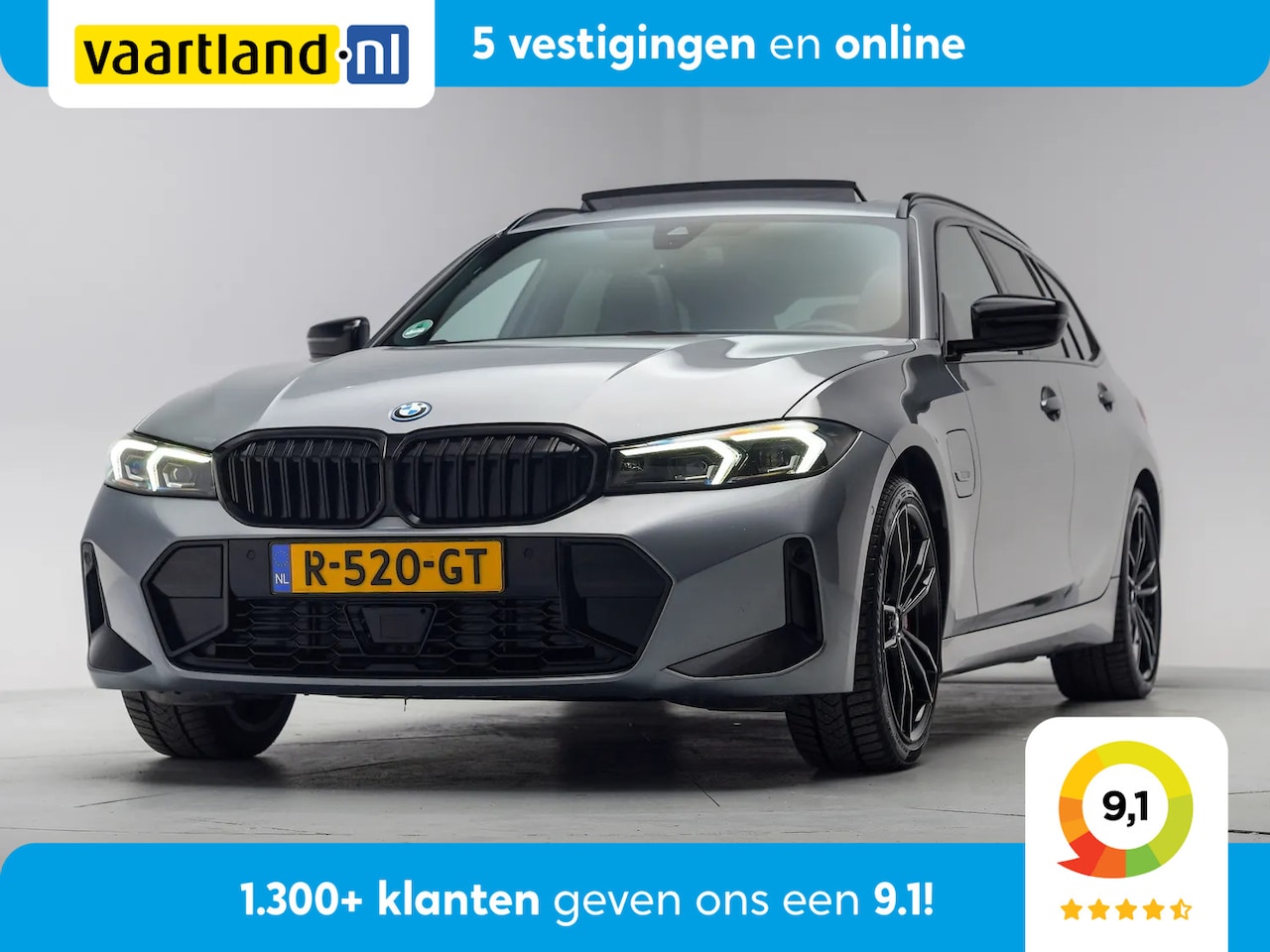BMW 3-serie Touring - 320e M Sport High Executive Facelift [ Panoramadak Apple / Android cruise Stoelverwarming - AutoWereld.nl