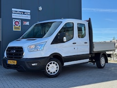 Ford Transit - 310 2.0 TDCI 130pk L2H1 DC Trend | Open Laadbak | Trekhaak 2550KG | Airco | Kunstleder | B