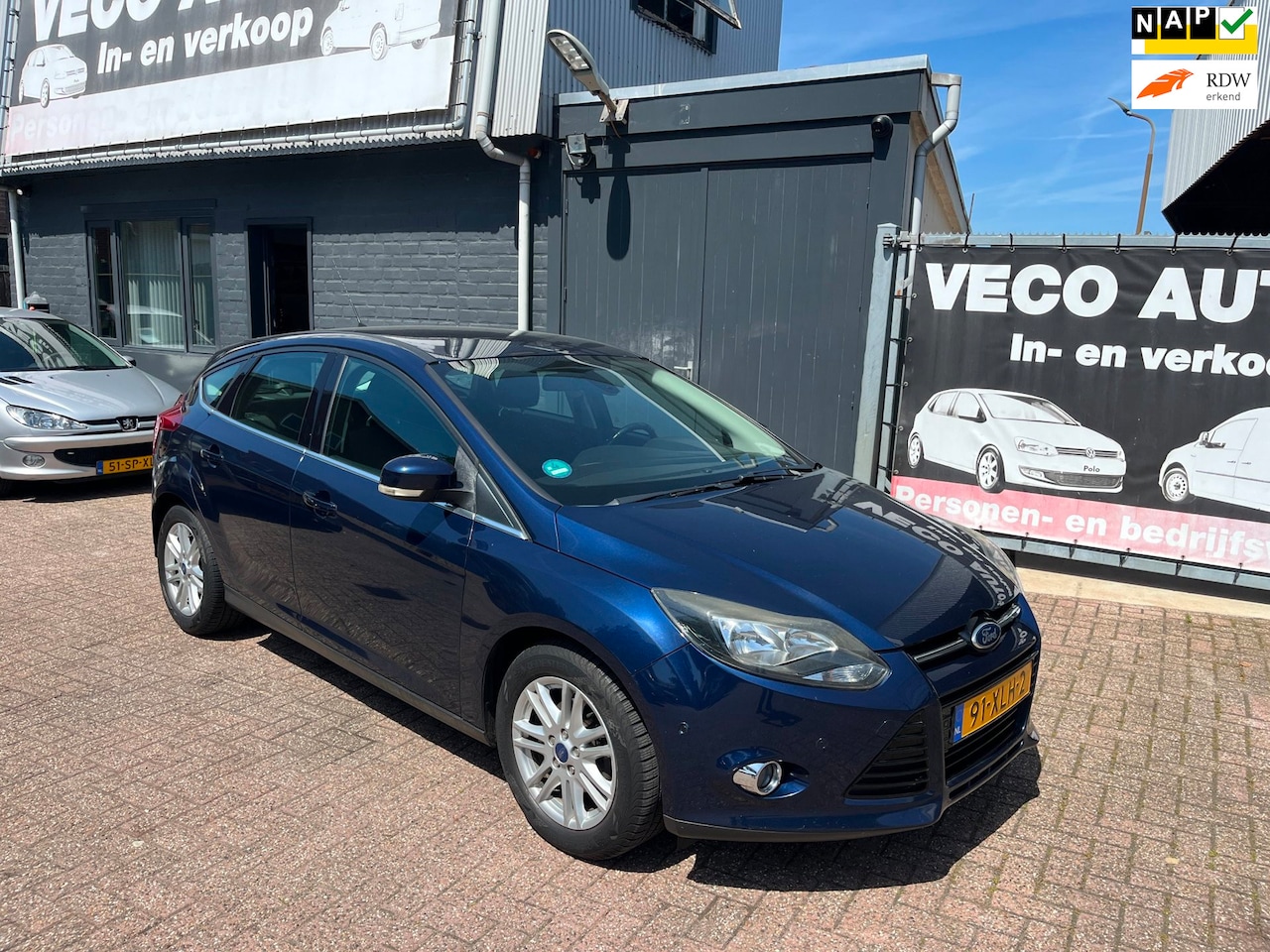 Ford Focus - 1.0 EcoBoost Lease Titanium *nieuwe motor* nette auto - AutoWereld.nl