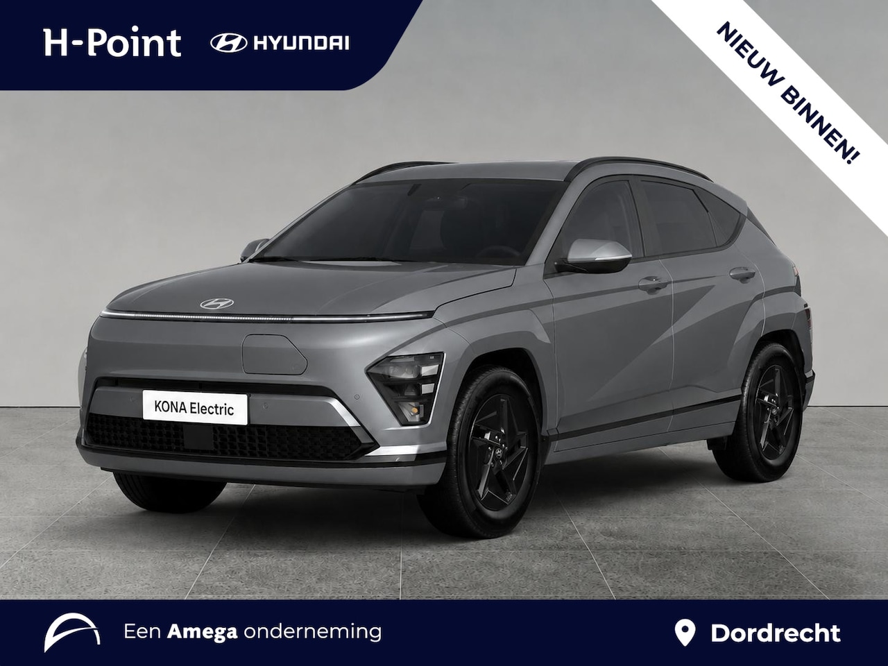 Hyundai Kona Electric - Pure Edition Long Range 64.8kWh 204pk | LAGE BIJTELLING! | STOEL + STUURVERW. | APPLE CARP - AutoWereld.nl