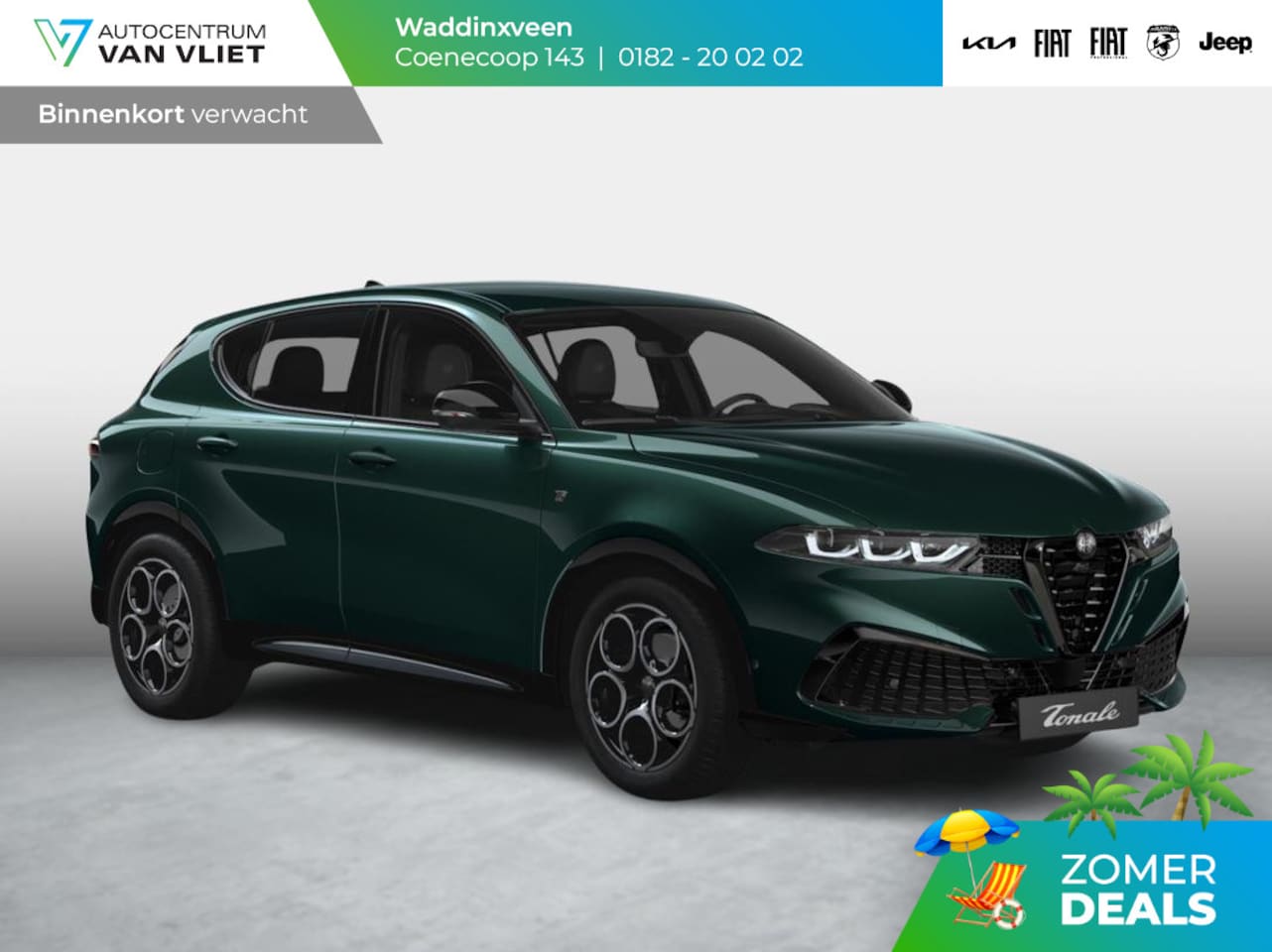 Alfa Romeo Tonale - 1.3 Ibrida Plug-In Q4 270pk AWD Ti | 18" | Technology Pack - AutoWereld.nl
