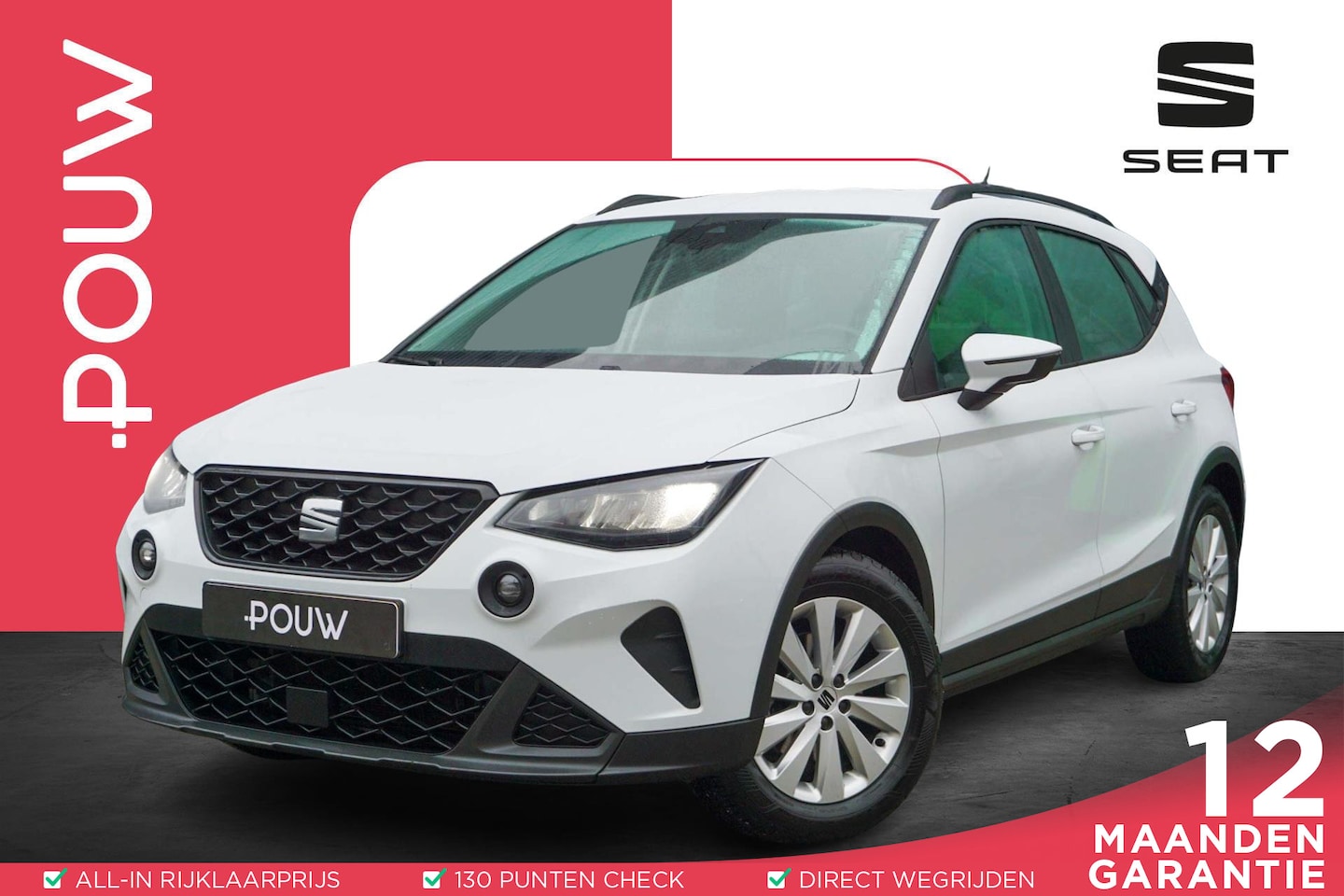 SEAT Arona - 1.0 TSI 95pk Style | Cruise Control | Full Link | Automatiche Airco - AutoWereld.nl