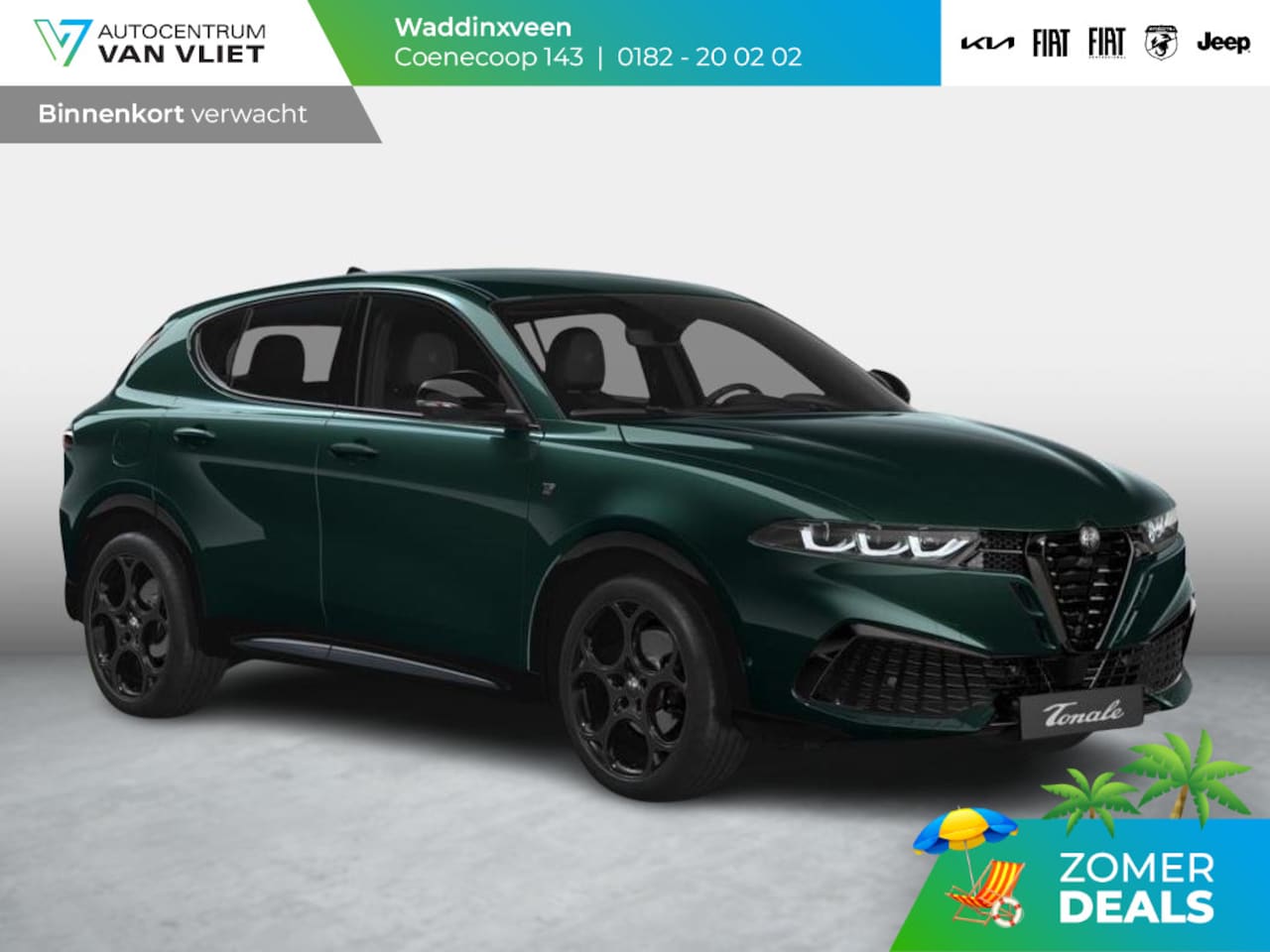 Alfa Romeo Tonale - 1.3 Ibrida Plug-In Q4 270pk AWD Ti | 19" | Technology Pack - AutoWereld.nl