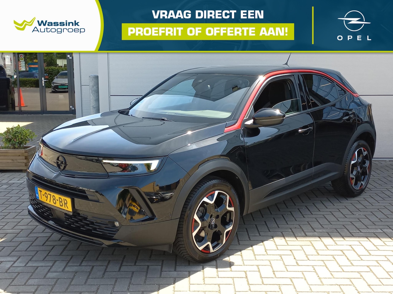 Opel Mokka - 1.2T 130pk GS Line + extra's Automaat | Climate control | Navigatie | 18" Tri-color Lm vel - AutoWereld.nl