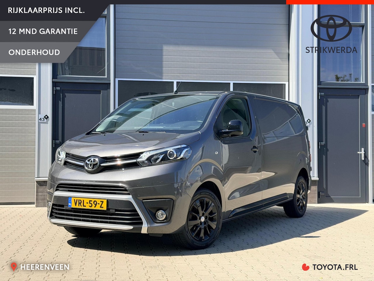 Toyota ProAce Worker - 2.0 D-4D 145pk Black Line L1 | Cruise control | Climate control | Camera | PDC A - AutoWereld.nl