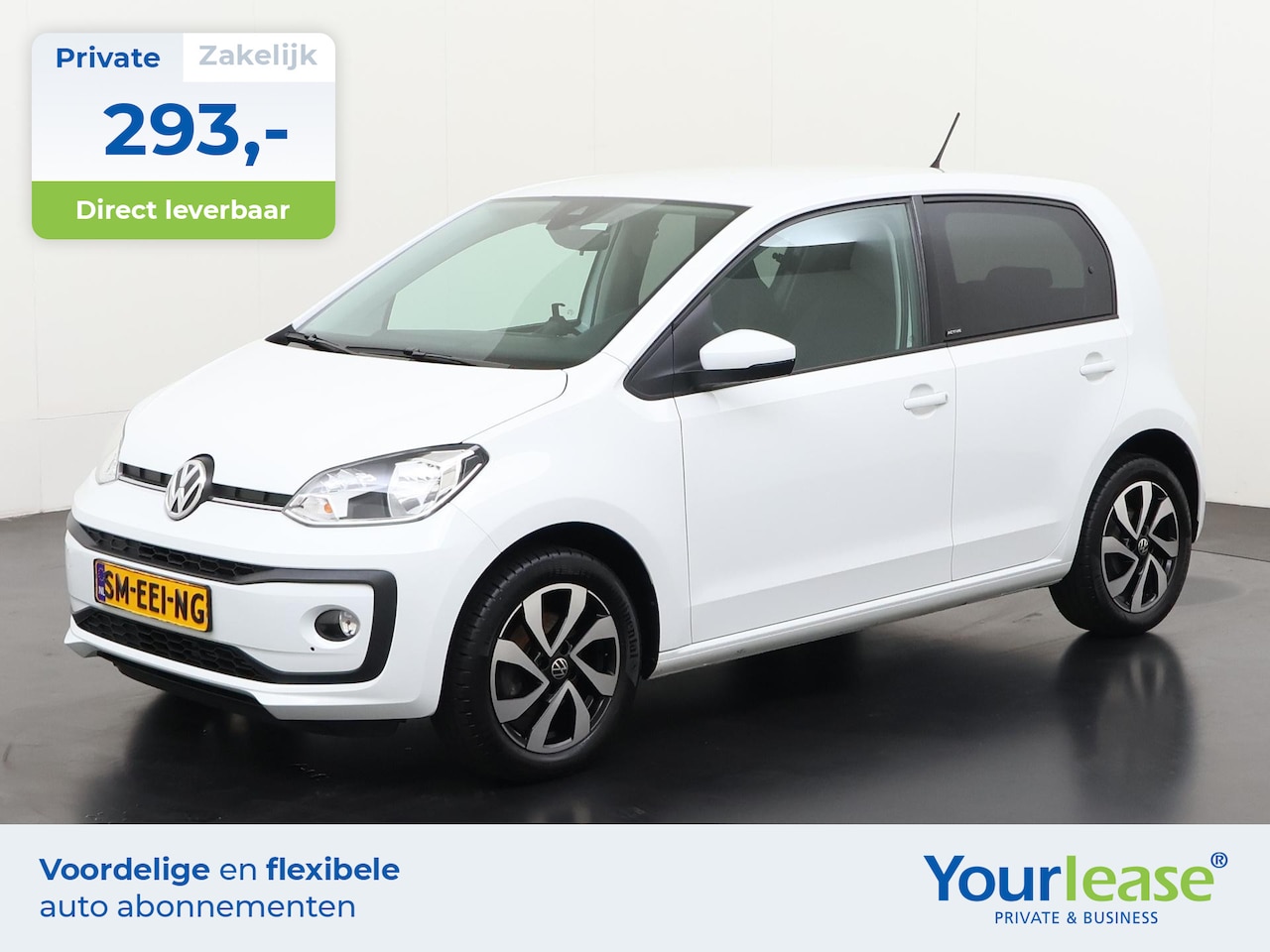 Volkswagen Up! - 1.0 Active | All-in 293,- Private Lease | Direct uit voorraad - AutoWereld.nl