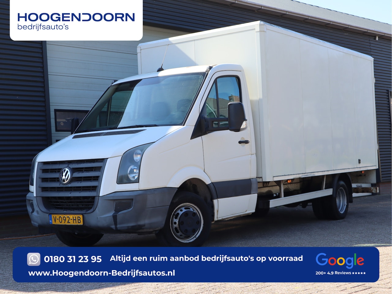 Volkswagen Crafter - 50 2.5 TDI 136 pk Euro 5 - Bakwagen - Airco - Cruise - AutoWereld.nl