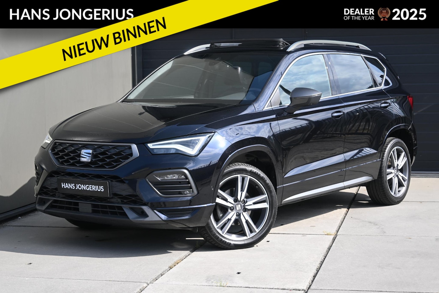 SEAT Ateca - 1.5 TSI FR Business Intense | AUTOMAAT | SCHUIF/KANTELDAK | STUUR/STOELVERWARMING | NAVI | - AutoWereld.nl