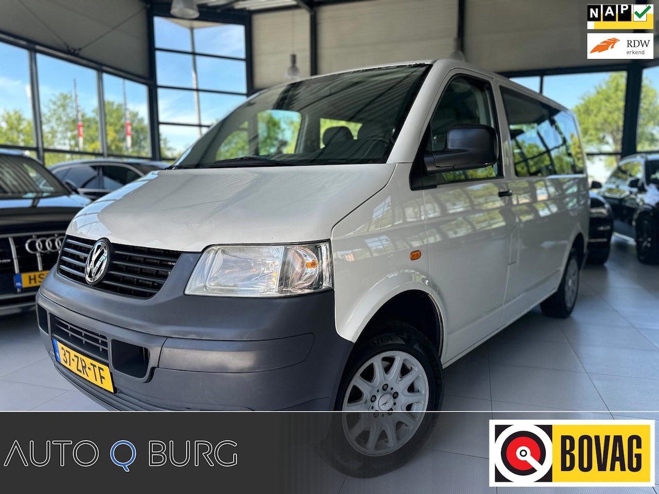Volkswagen Transporter Kombi - 1.9 TDI 300 Baseline | 9 Persoons | Airco | Cruise control | LMV | Orgineel NL | NAP! | - AutoWereld.nl