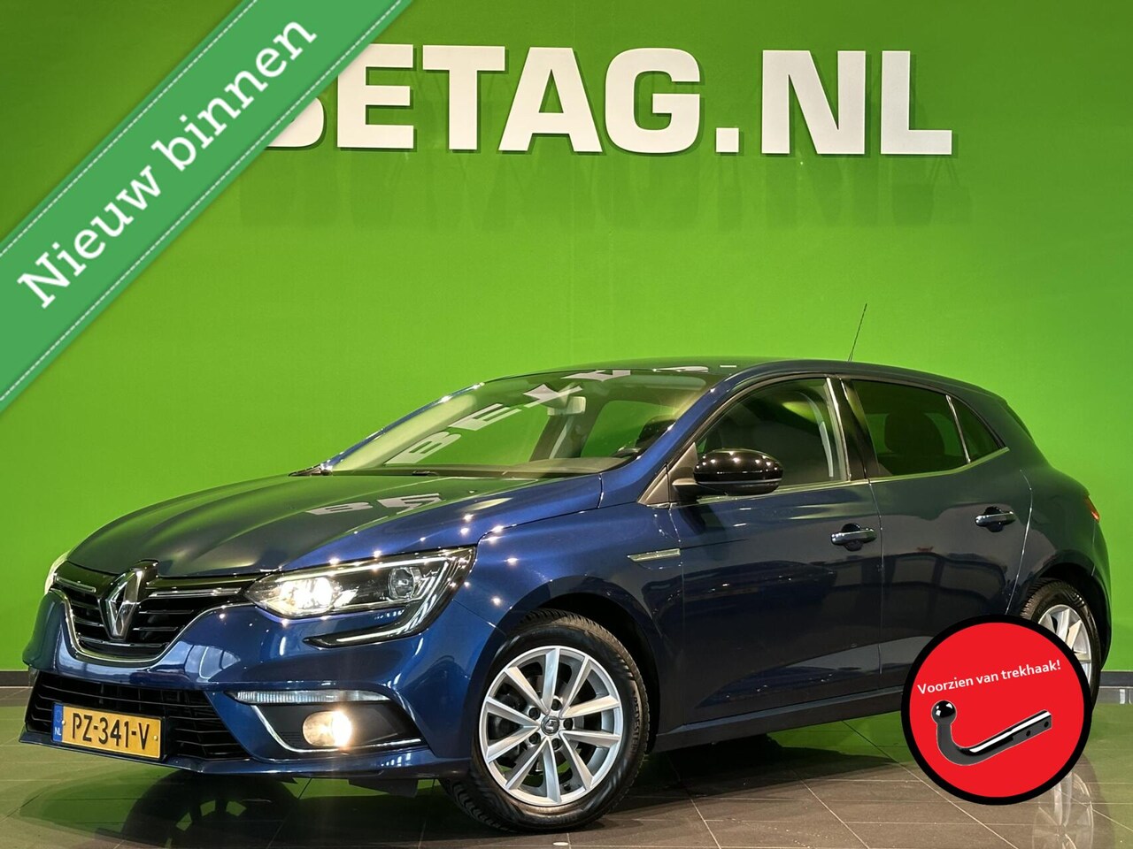 Renault Mégane - 1.2 TCe Limited | 1650 kg trekgewicht | Apple/Android | - AutoWereld.nl