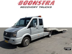 Volkswagen Crafter - 2.0 BE-Combi Veldhuizen P37-3 oplegger Max load 4700kg Minisattel Autotransporter