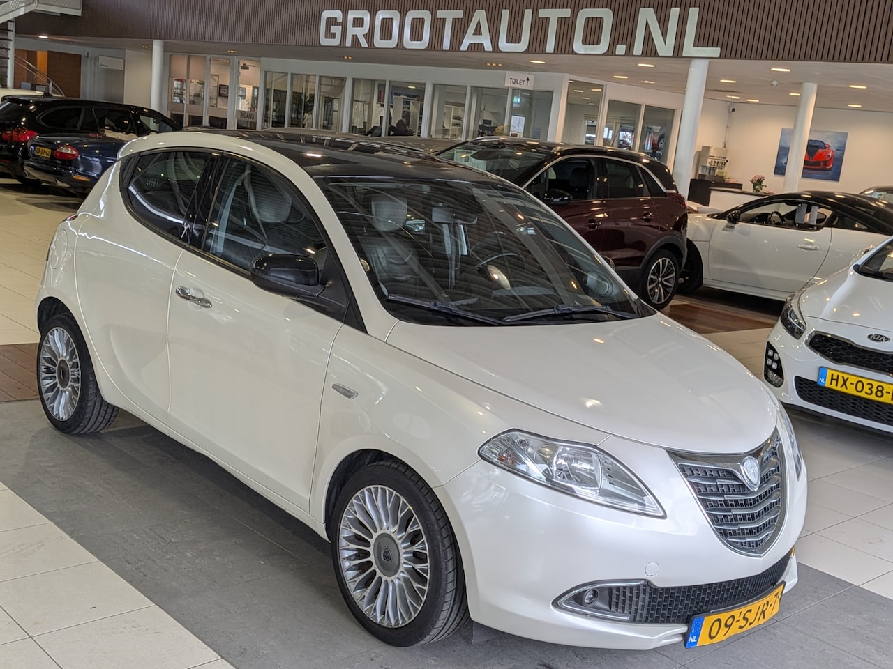 Lancia Y(psilon) - Ypsilon 0.9 TwinAir Platinum Automaat Panoramadak, Airco, Cruise Control, Stuurbekrachtigi - AutoWereld.nl