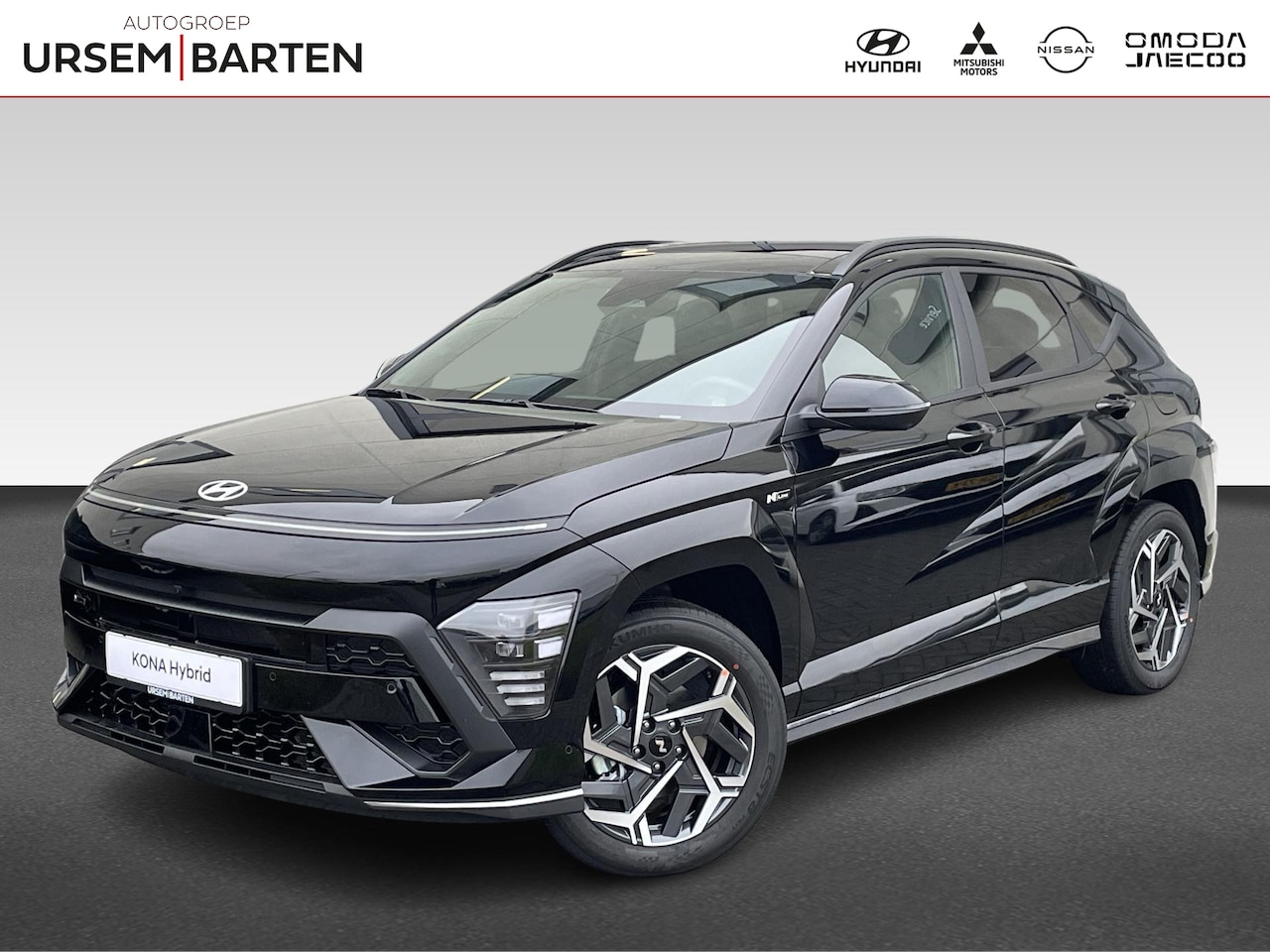 Hyundai Kona - 1.6 GDI HEV N Line Sky VAN €44.290 VOOR €41.790 - AutoWereld.nl