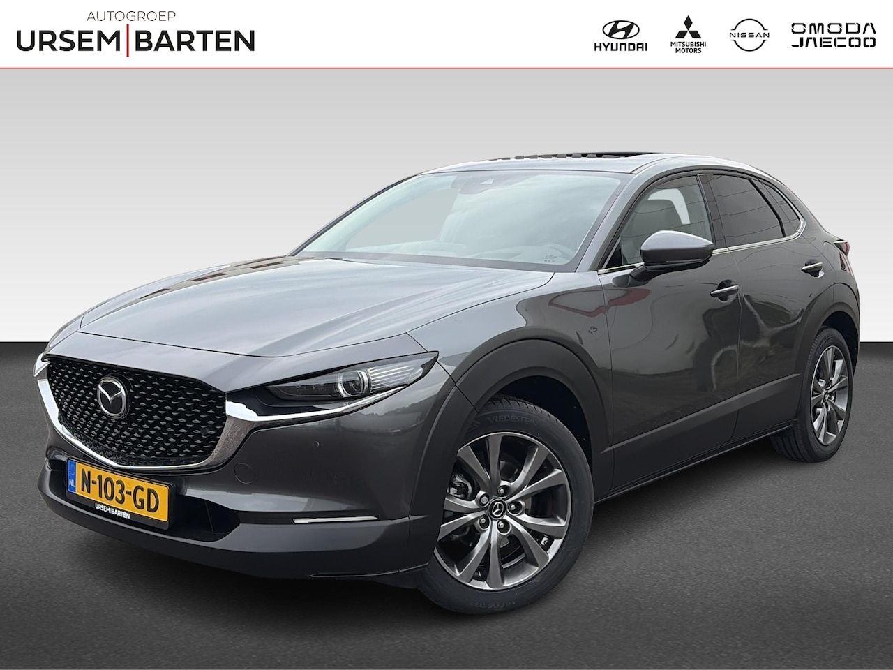 Mazda CX-30 - 2.0 e-SkyActiv-X M Hybrid Luxury | Achteruitrijcamera | Alarm klasse 1(startblokkering) | - AutoWereld.nl