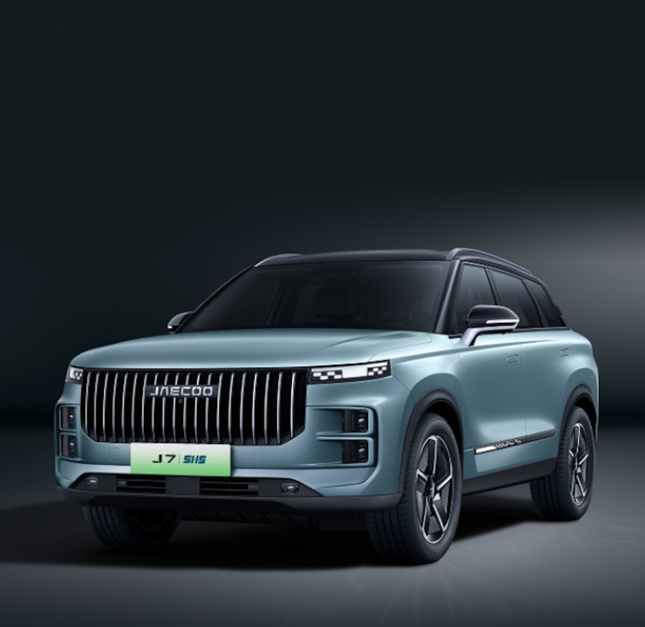 Jaecoo 7 - 1.5 GDI SHS-P Exclusive | Olive Gray & Carbon Crystal Black Roof - AutoWereld.nl