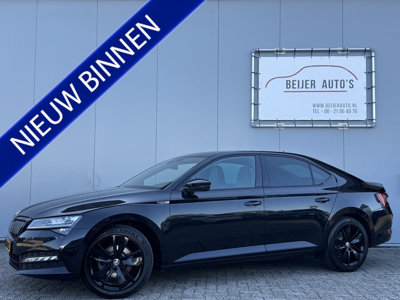 Skoda Superb - 1.4 TSI iV Sportline Business Automaat Carplay. - AutoWereld.nl