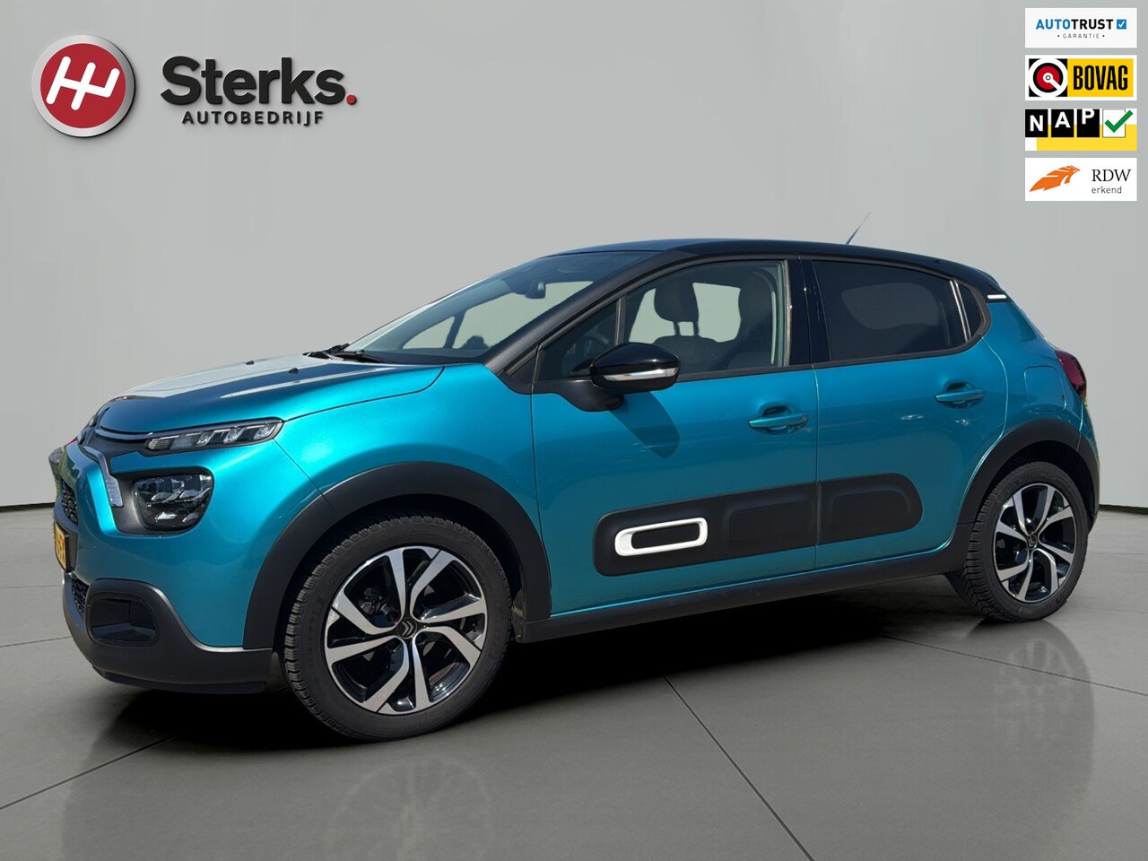 Citroën C3 - 1.2 PureTech Shine CARPLAY DISTRIBUTIERIEM IS VERVANGEN - AutoWereld.nl