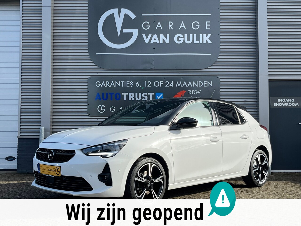 Opel Corsa - 1.2 GS Line 131PK Automaat,TwoTone,Navi,Clima,Cruise,Carplay,PdcV+A,Camera,Isofix,ElektrRa - AutoWereld.nl