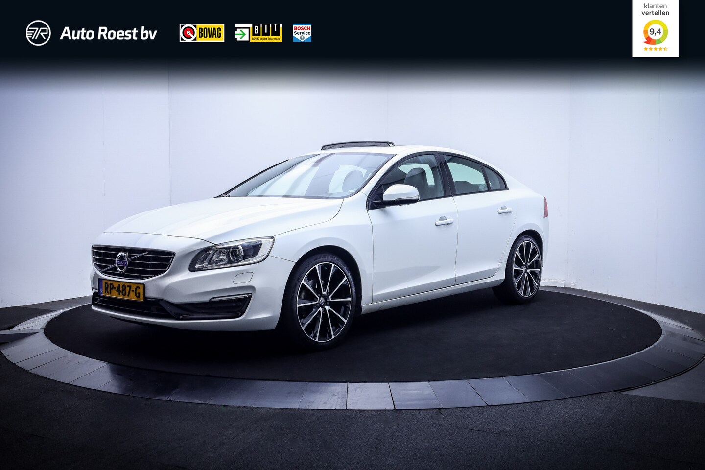 Volvo S60 - T3 Aut. Polar+ Dynamic SCHUIFDAK | CAMERA | STOELVERW. | LEDER | AFN TREKHAAK | NAVI | CLI - AutoWereld.nl