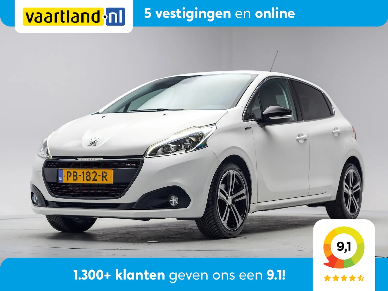 Peugeot 208 - 1.2 PureTech GT-line [ Navi Leder Climate Carplay ] - AutoWereld.nl