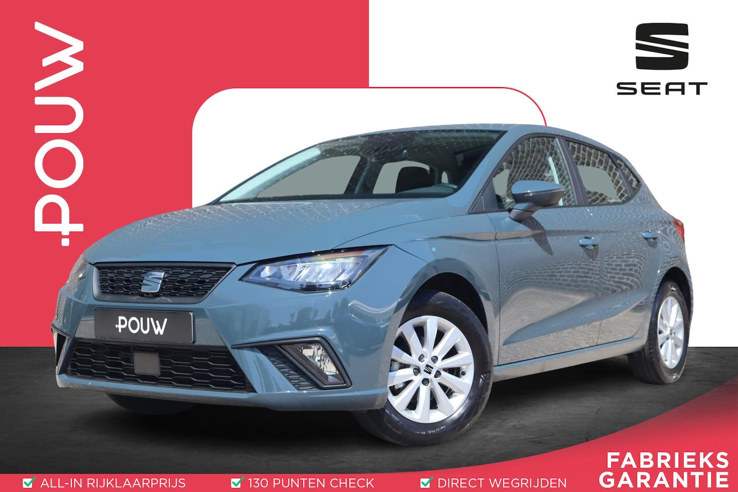 SEAT Ibiza - 1.0 EcoTSI 95pk Style Plus | Airconditioning | Cruise Control | Full Link - AutoWereld.nl