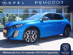 Peugeot 208 - GT HYBRID 145pk e-DCS6 automaat, Rijklaarprijs, Camera voor en achter Adaptieve cruise con