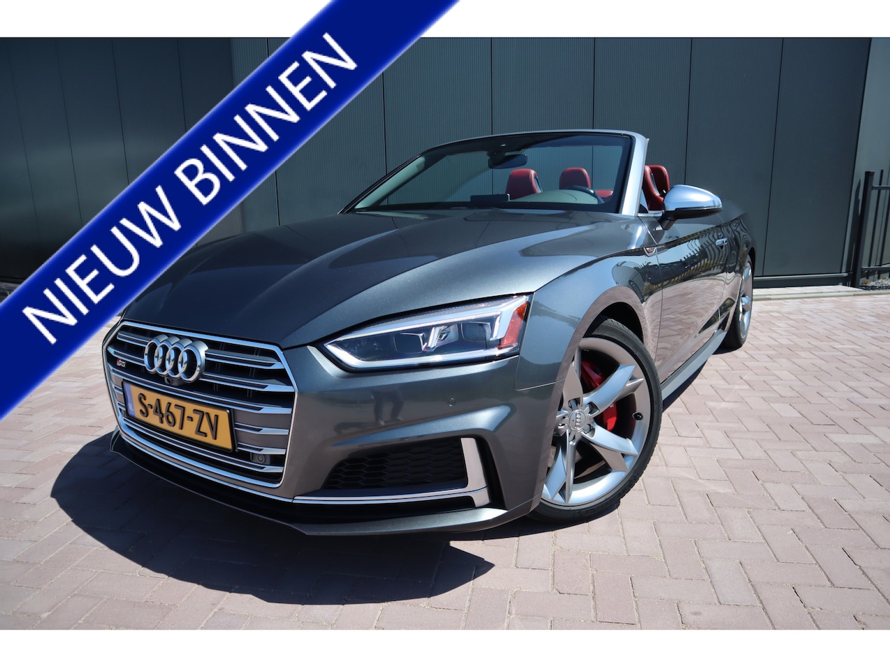 Audi S5 - Cabriolet 3.0 TFSI S5 quattro Pro Line Plus RS Stoelen Virtual cockpit Stoelverwarming  B& - AutoWereld.nl