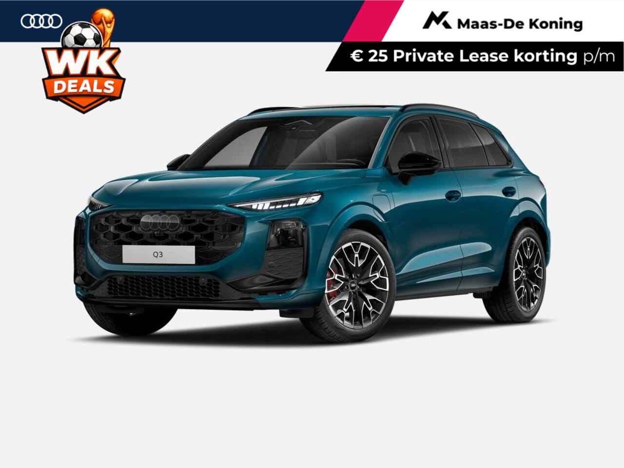 Audi Q3 - 1.5 200kW e-hybrid S edition 272 PK · Glazen panoramadak · Tech Pro · MMI experience pro - AutoWereld.nl