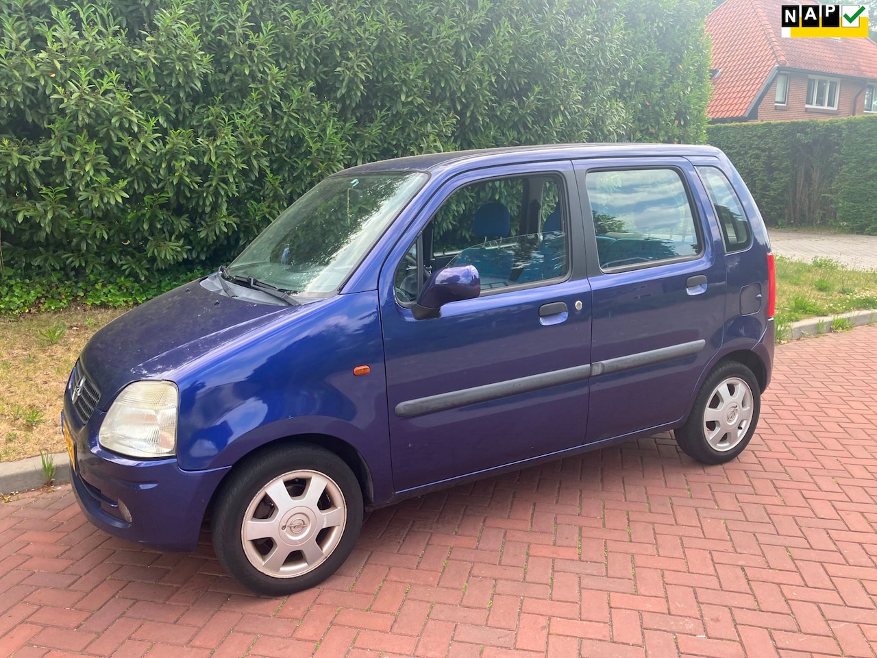 Opel Agila - 1.2-16V Elegance goede airco rijd goed leuke auto - AutoWereld.nl